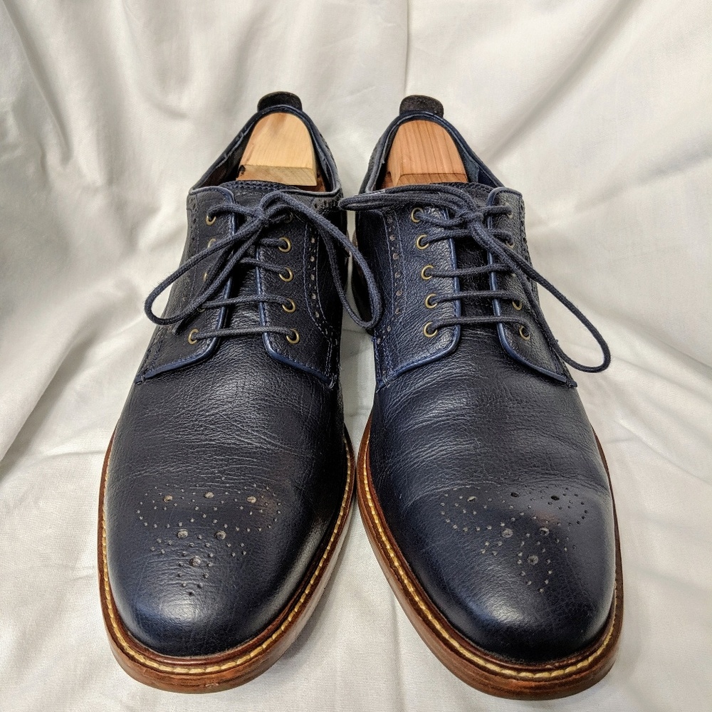 Cole Haan Grand OS Navy leather Derby 12D(M)